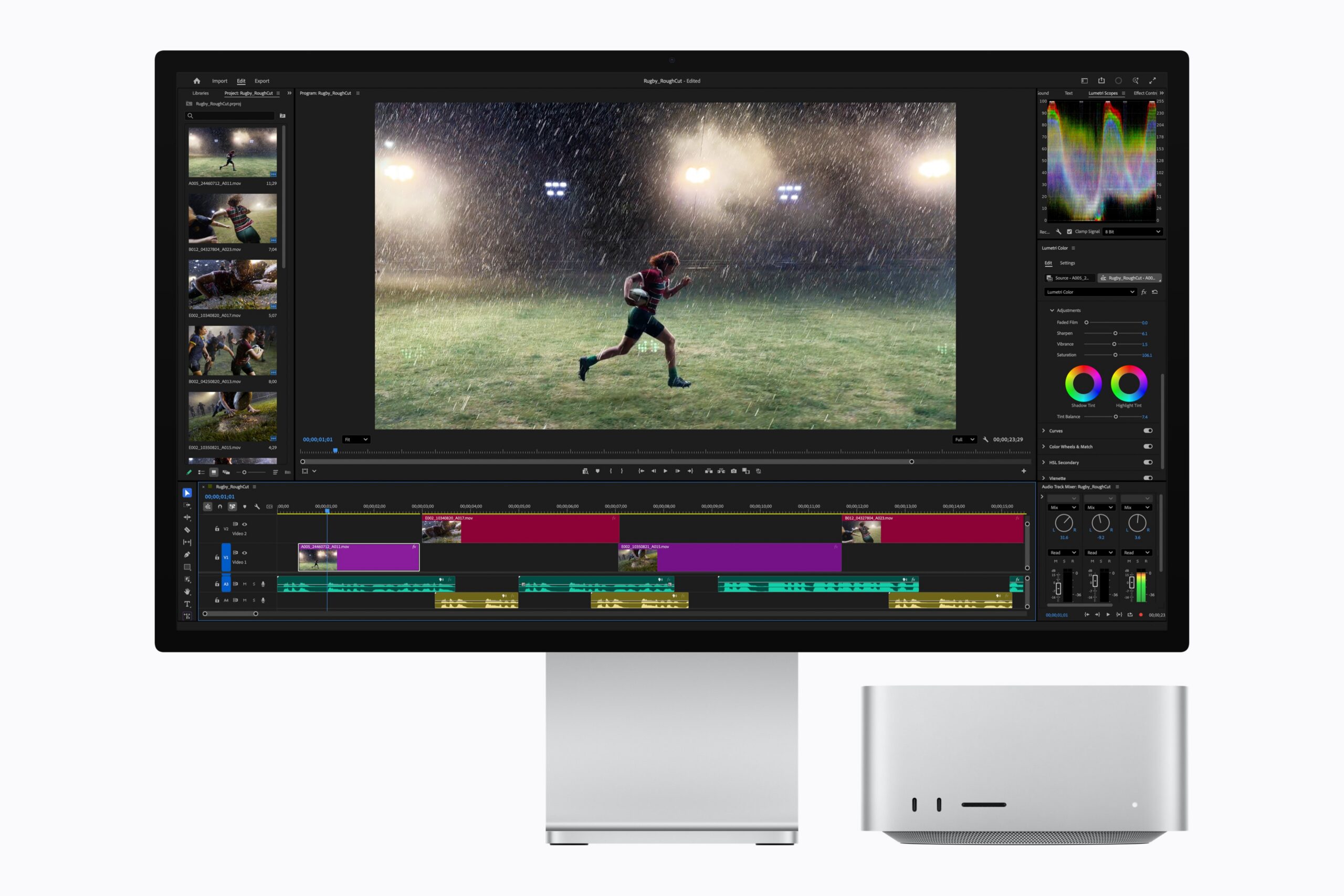 Mac Studio M5 Max·M5 Ultra의 Premiere Pro 영상 편집 환경