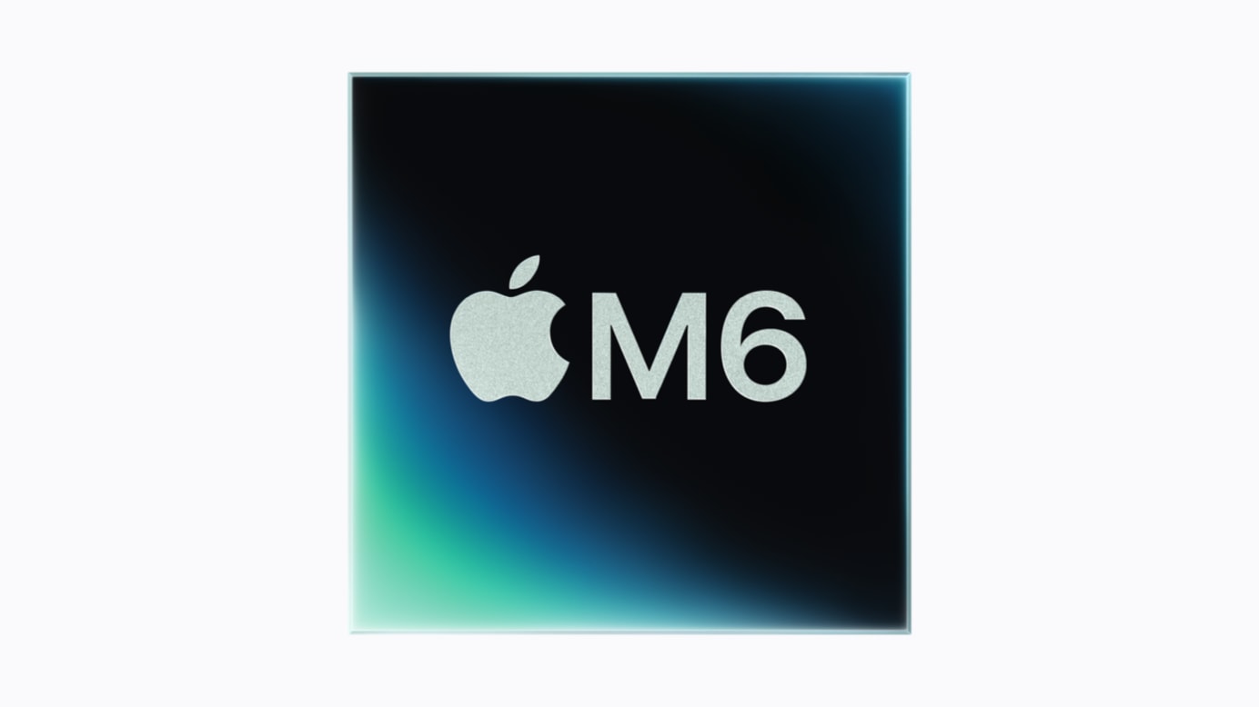 Apple M6 칩 공식 이미지
