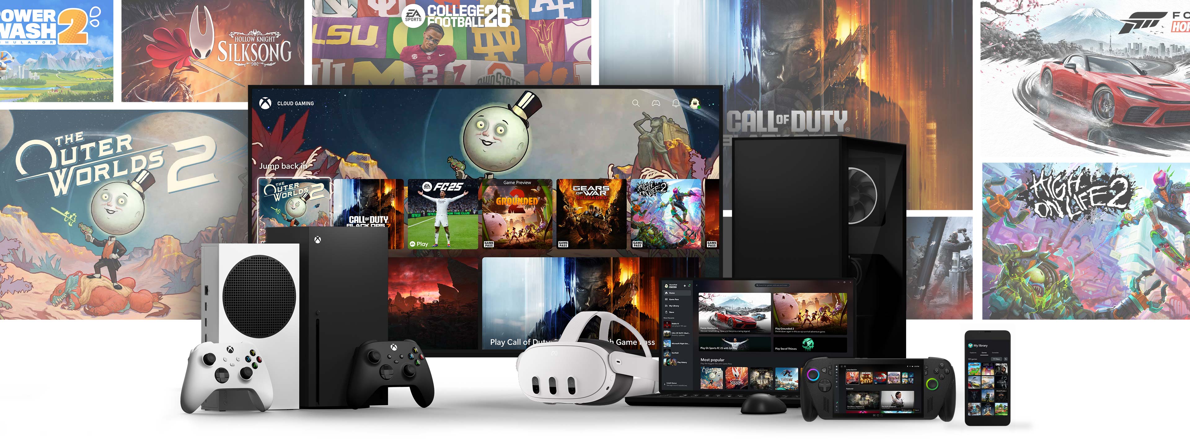 Xbox Game Pass 공식 서비스 이미지