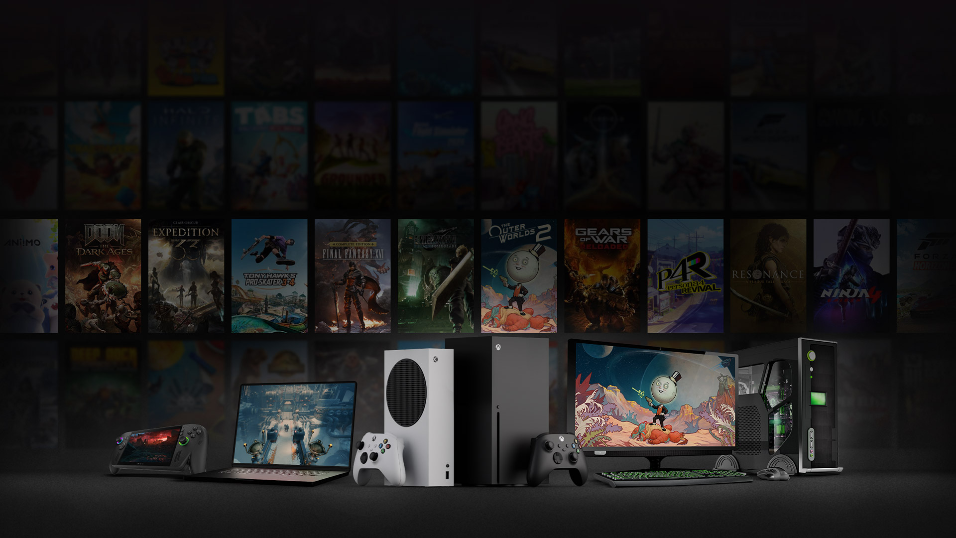 Xbox Play Anywhere 공식 이미지