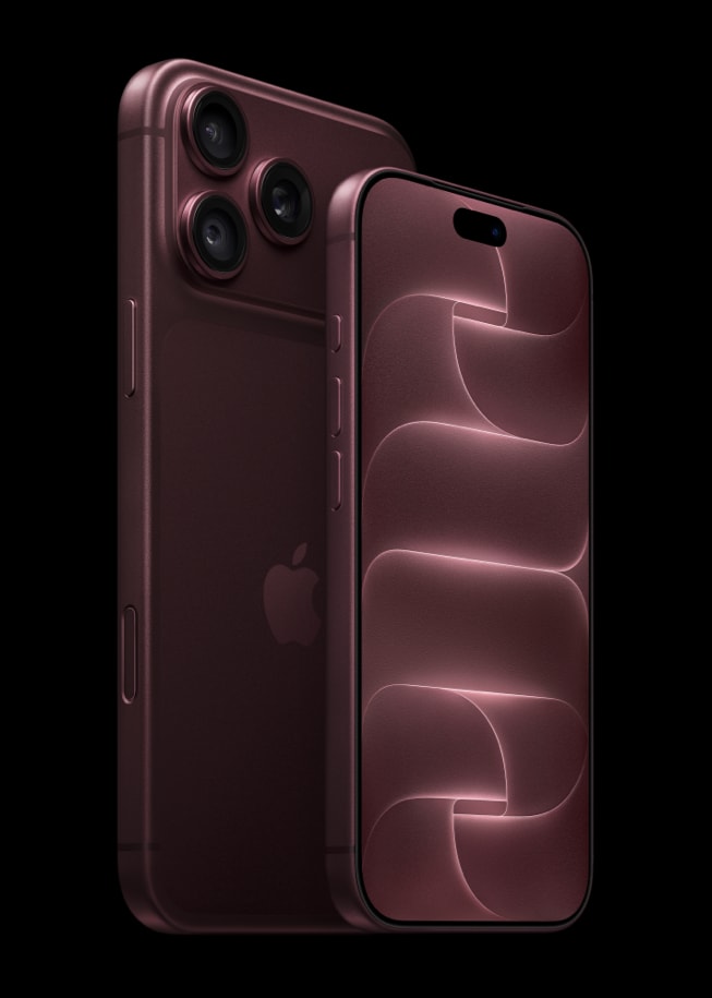 iPhone 18 Pro와 iPhone 18 Pro Max 버건디 모델