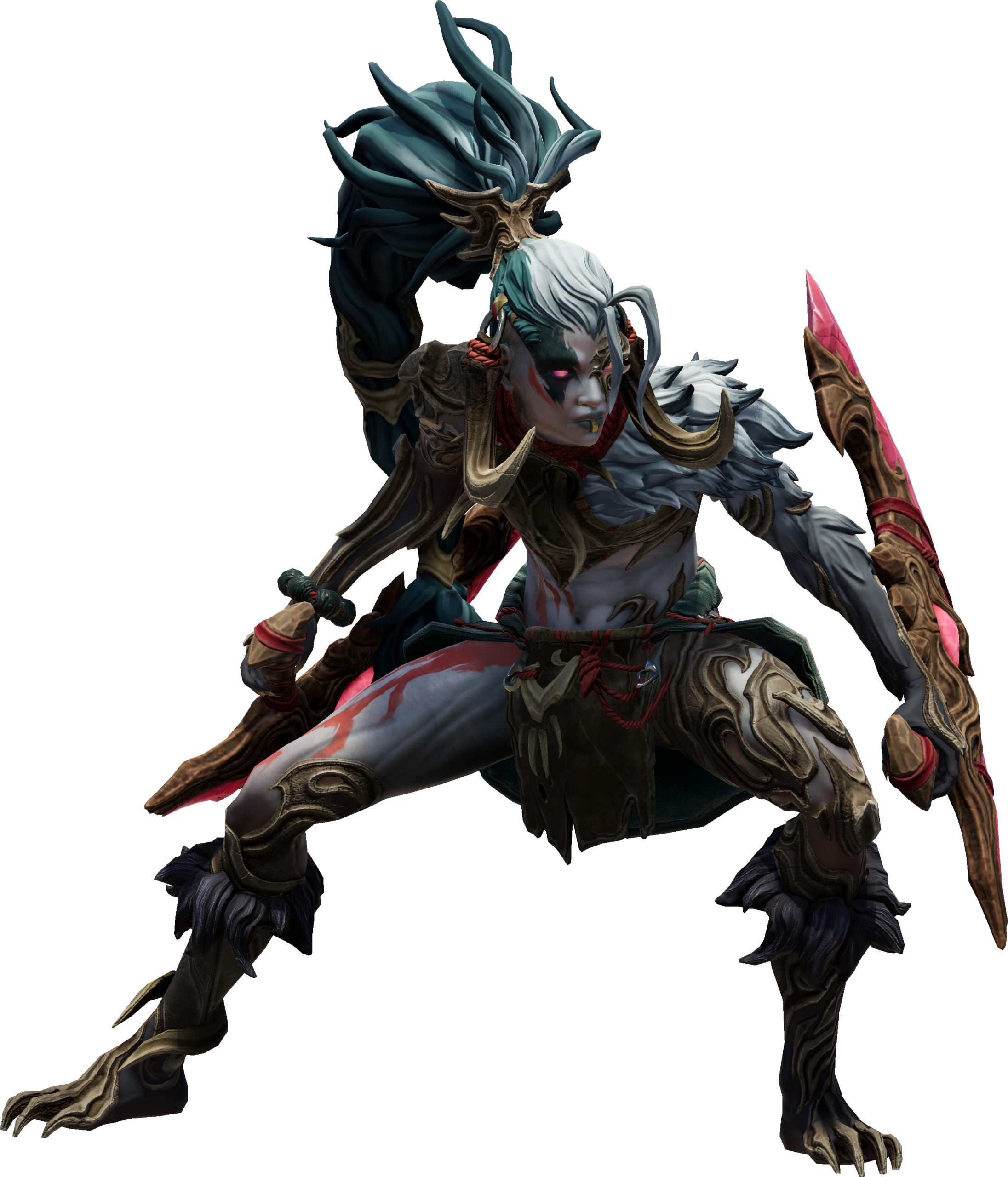 Tsu’bo Ripper Blades 장착 공식 포즈