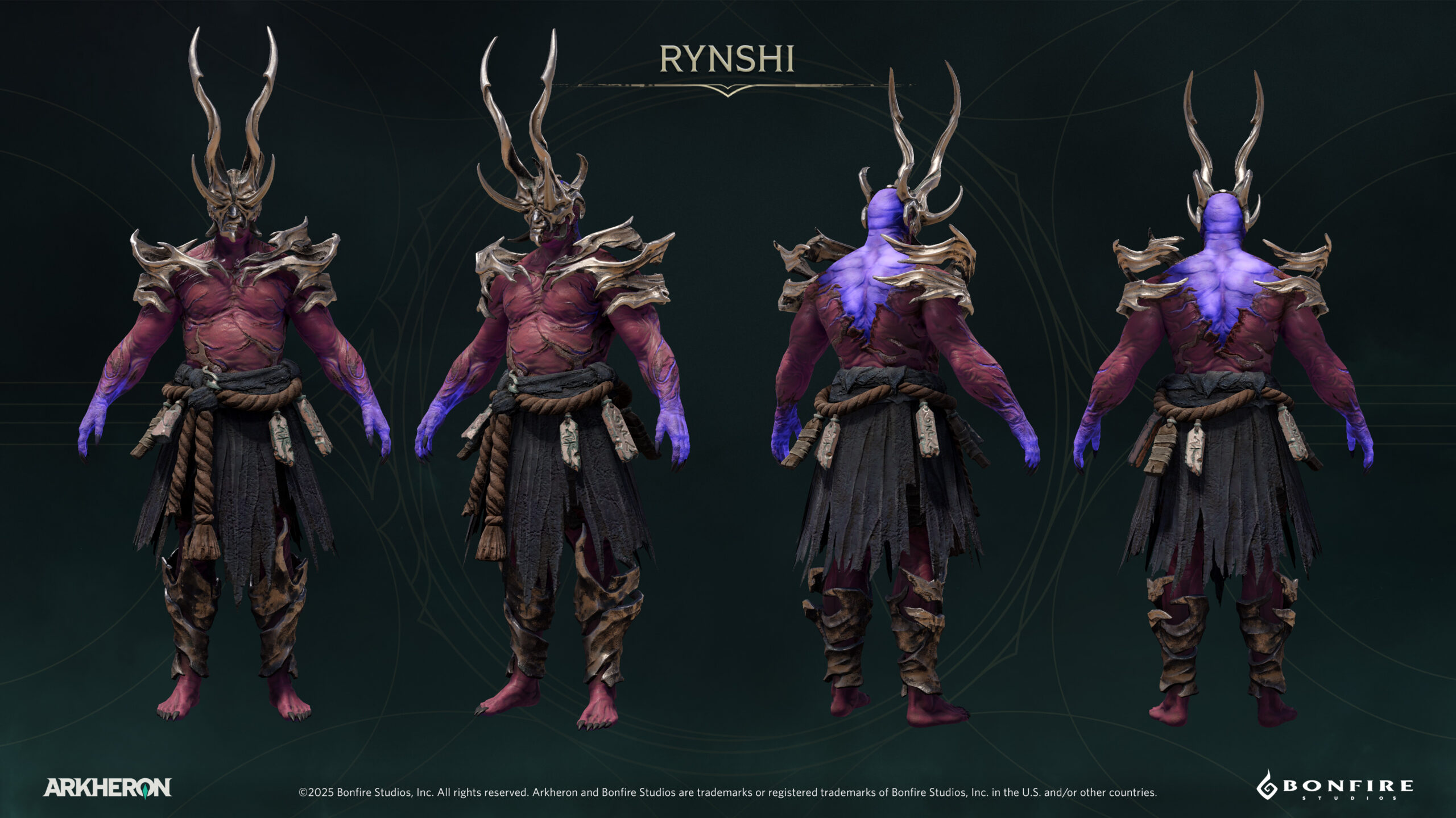 Rynshi 공식 Character Turnaround