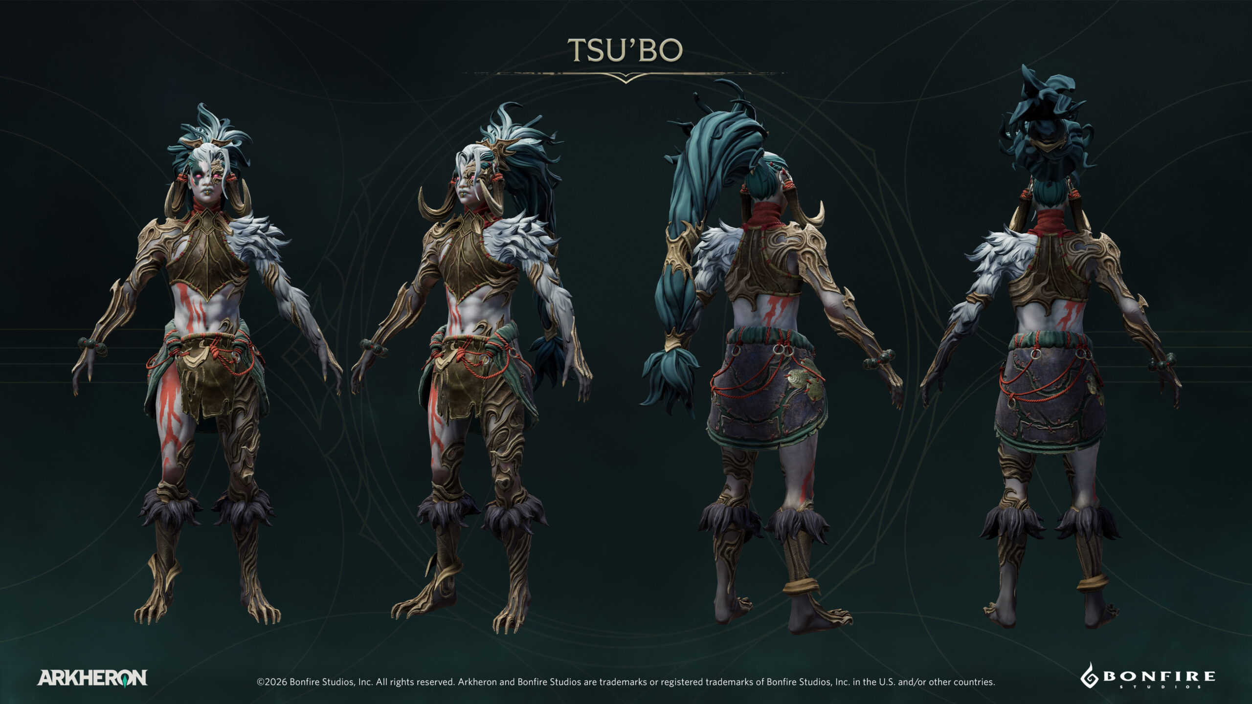 Tsu’bo 공식 Character Turnaround