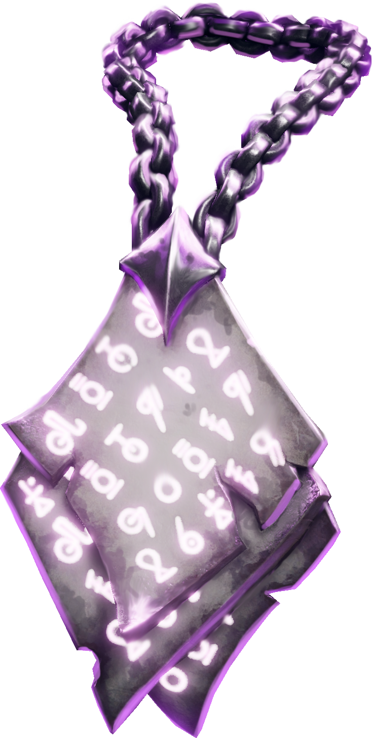알케론 에다니 Suffering Amulet의 공식 Item Art