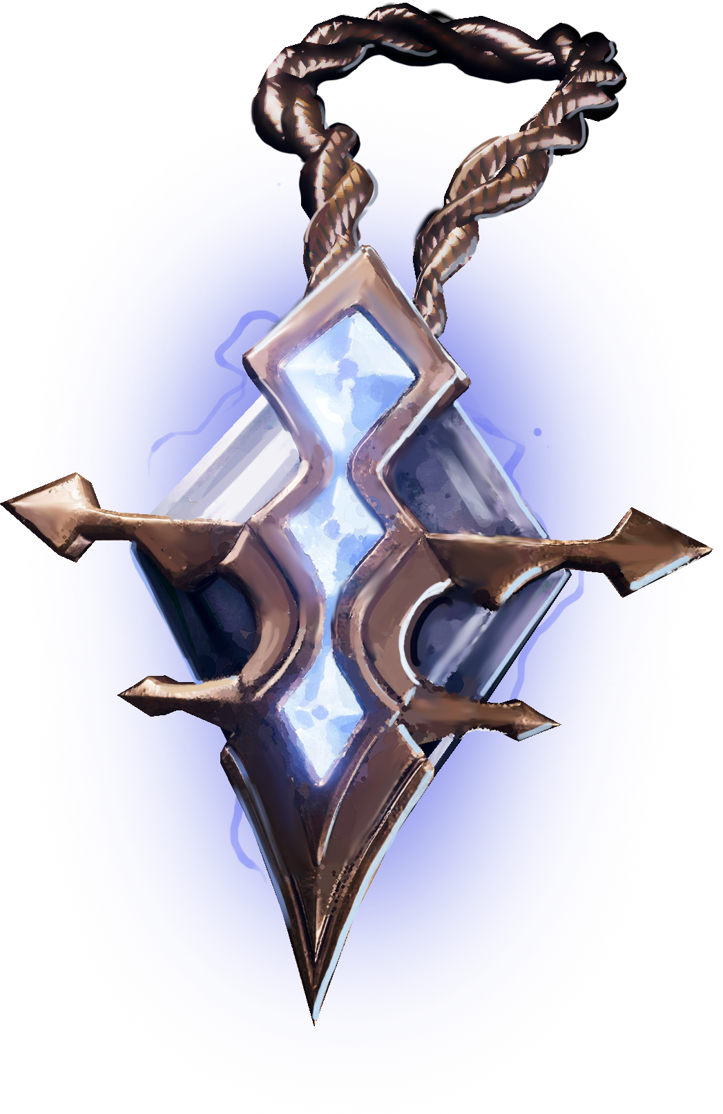Arkheron 그림월드 Voltaic Barrier Amulet 공식 아이템 아트