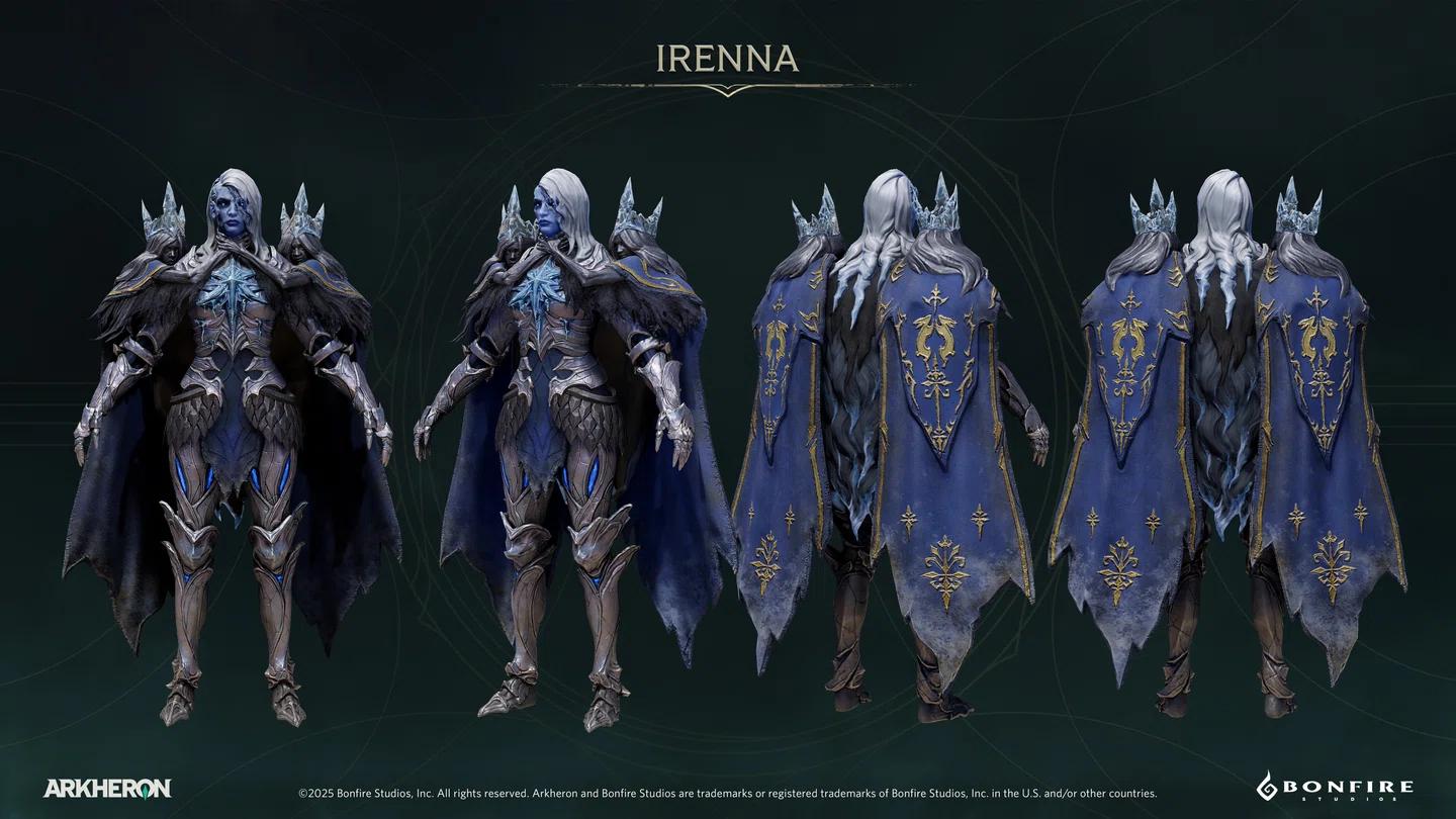 Irenna 공식 Character Turnaround
