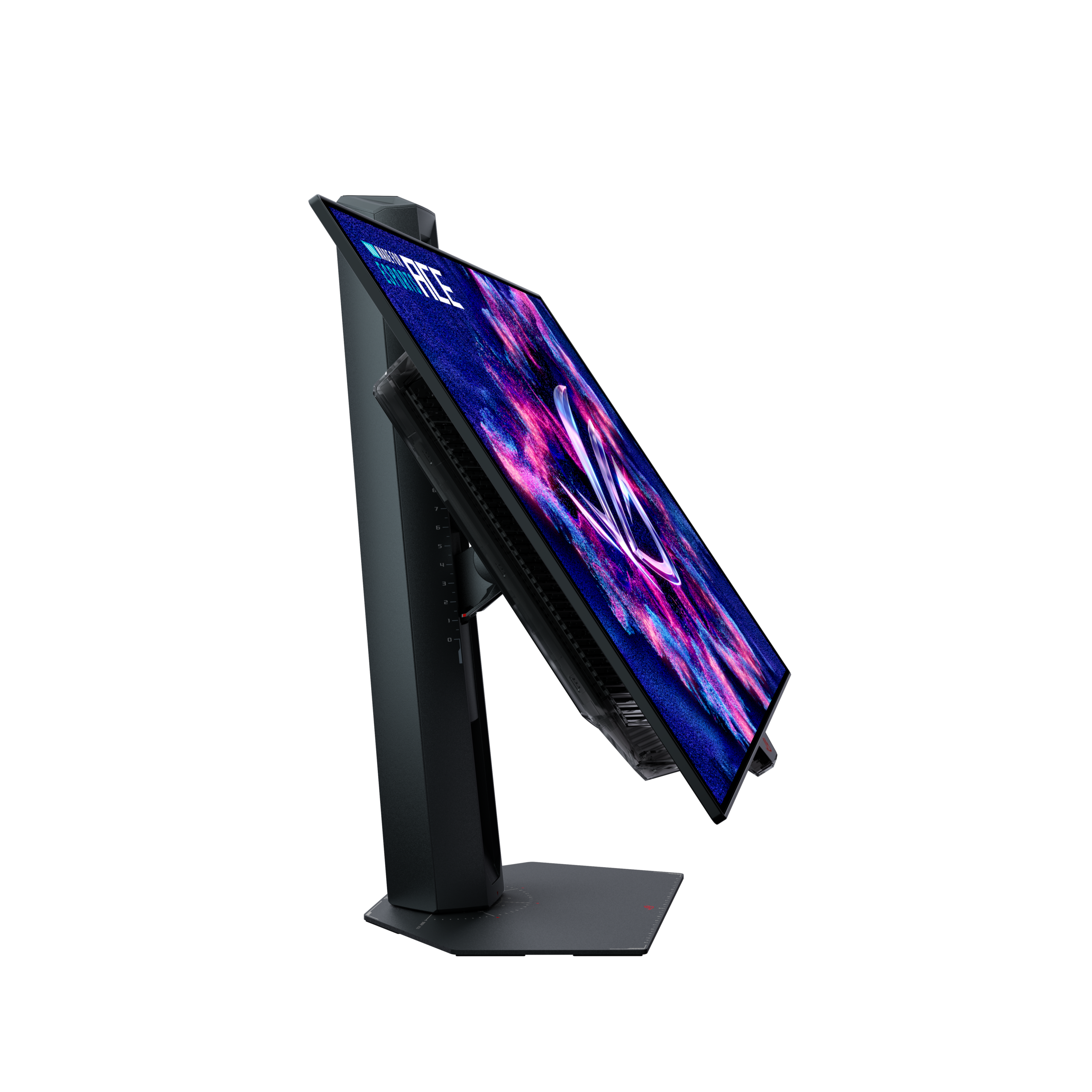 ROG Swift OLED PG259QWS Ace 측면 틸트 구성