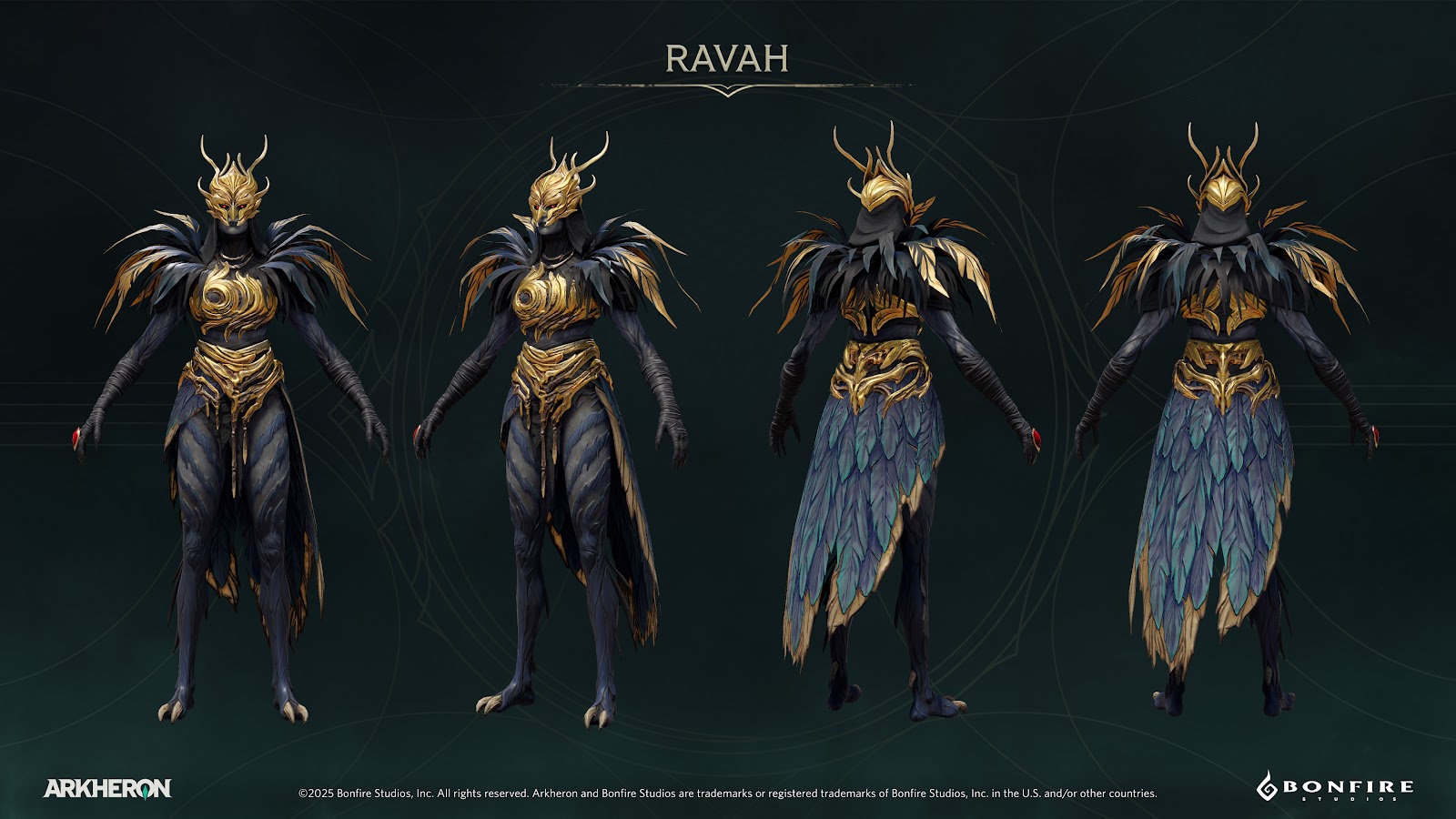 Ravah 공식 Character Turnaround
