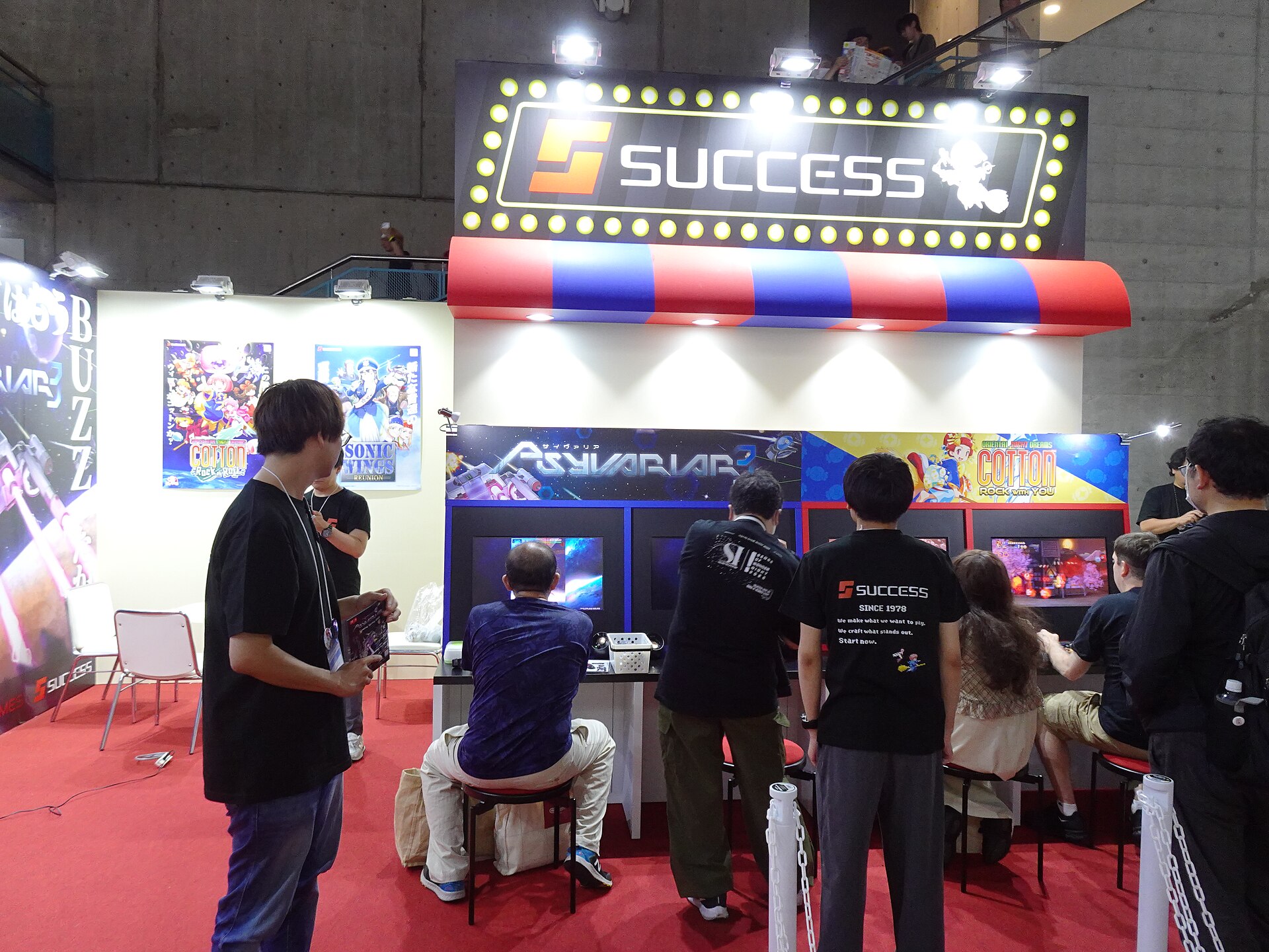 TGS 2025 마쿠하리 멧세 Hall 3 전시 부스 — 2026 현장 사진 아님