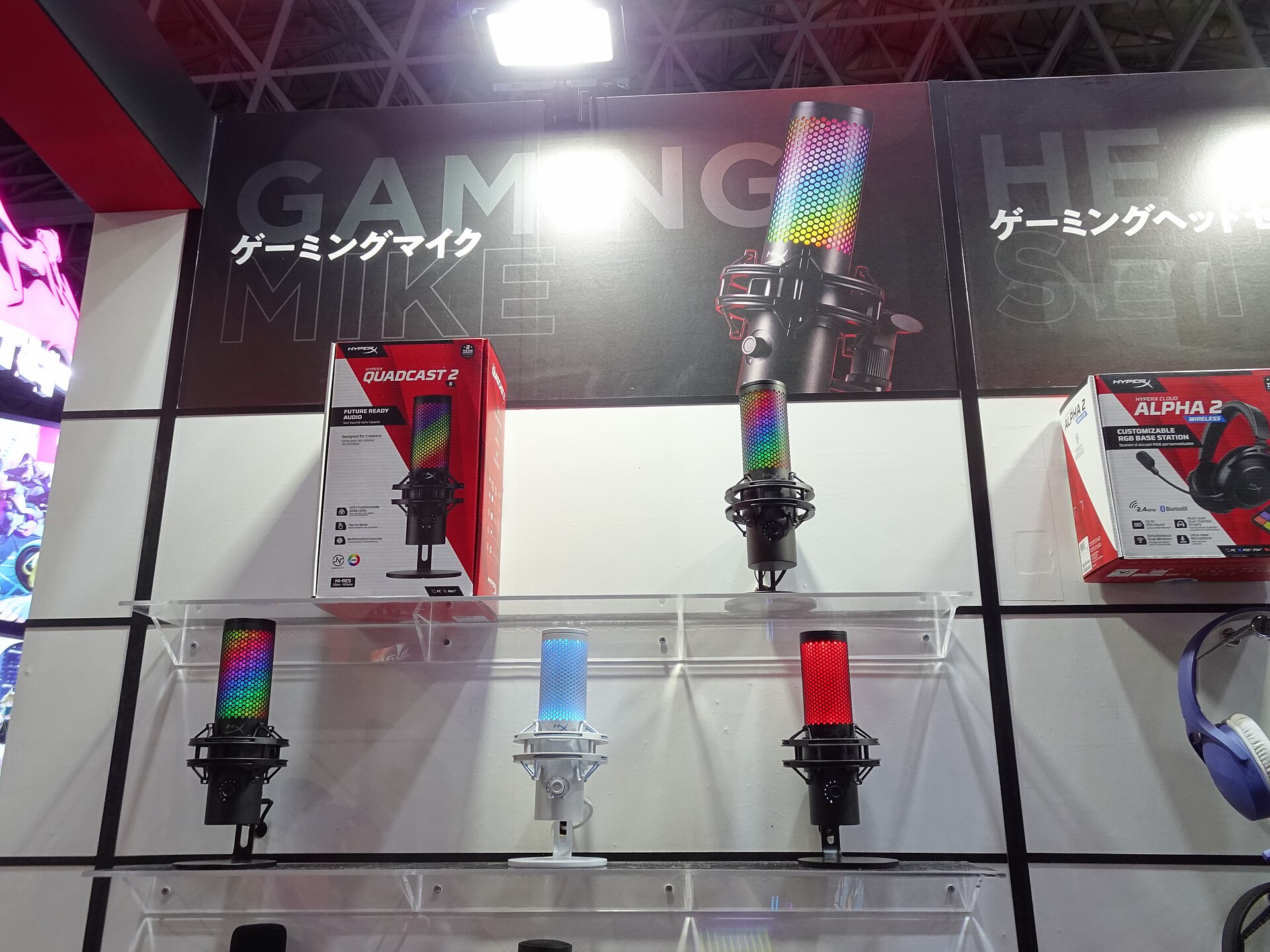 TGS 2025 마쿠하리 멧세 OMEN/HyperX 부스 — 2026 현장 사진 아님