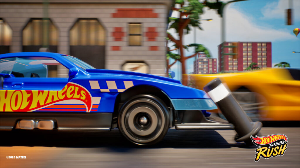 HOT WHEELS Infinite Rush 공식 게임 장면