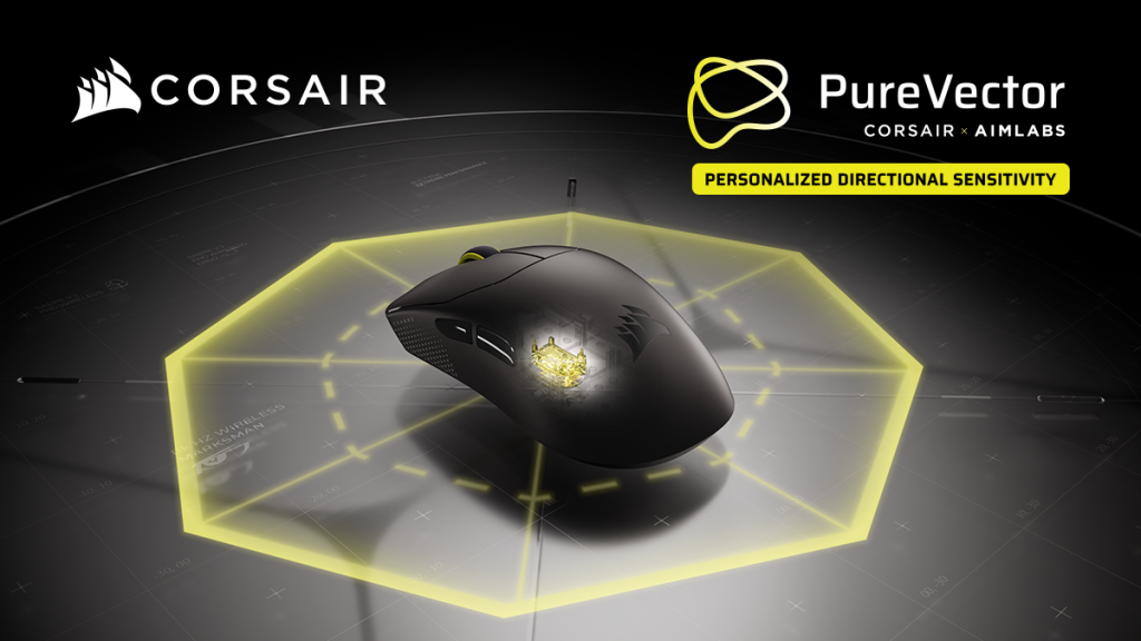 CORSAIR SABRE v3 PRO PureVector 게이밍 마우스 여섯 모델