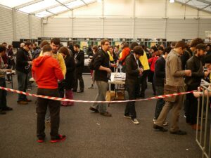 2013년 PAX Australia 행사장의 대기열