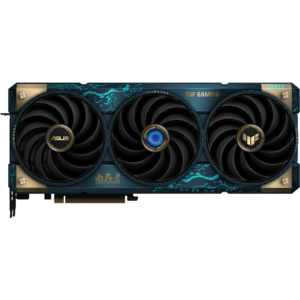 TUF Gaming Radeon RX 9070 XT Onimusha Way of the Sword 특별판 그래픽카드 전면